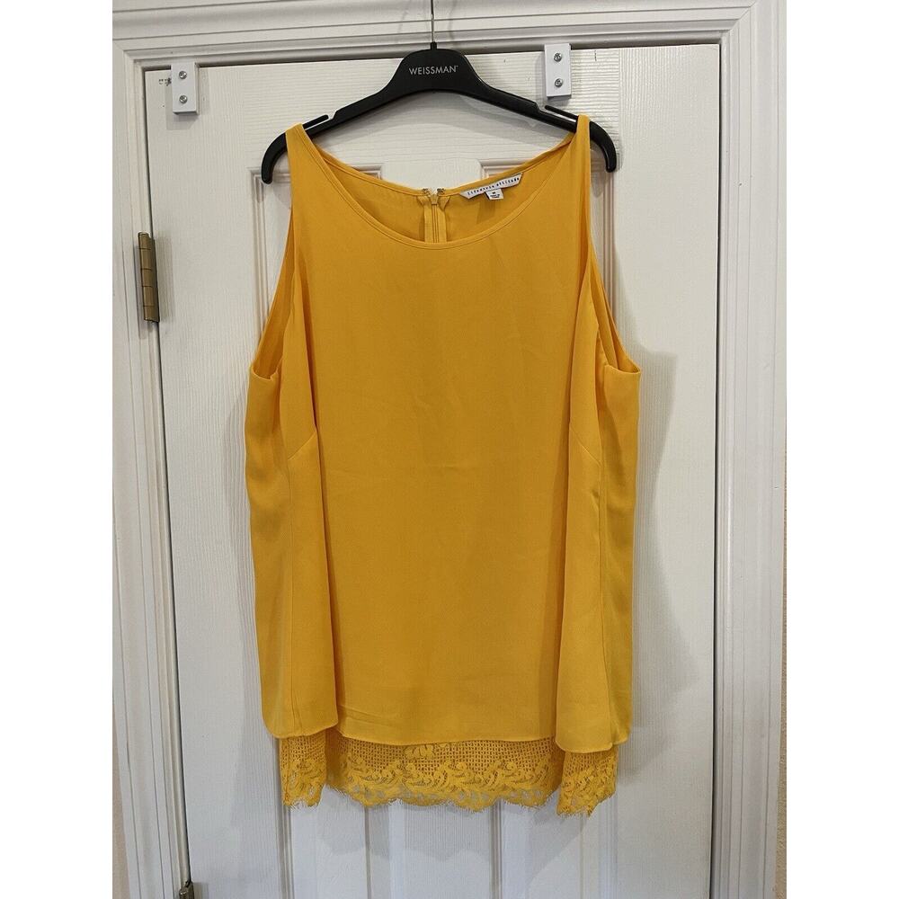 Lifestyle Attitude Women’s Yellow Top Size 1X